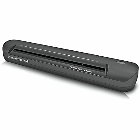 DocketPORT DP468 Sheetfed Document Scanner - 600 dpi Optical - 48-bit Color - 8-bit Grayscale - Portable - USB