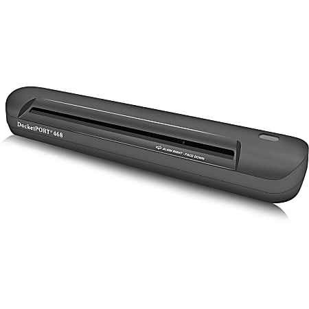 DocketPORT DP468 Sheetfed Scanner - 600 dpi Optical - 48-bit Color - 8-bit Grayscale - Portable - USB