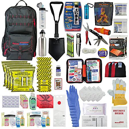 Ready America 4-Person 3-Day Elite Emergency Backpack