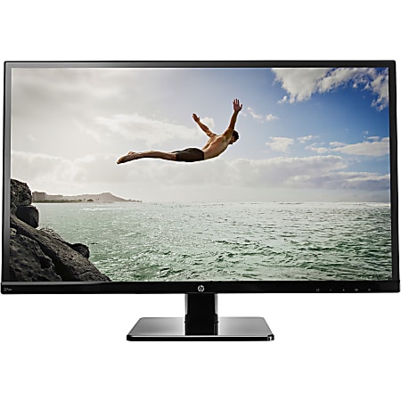 HP Home 27xw 27" Widescreen HD LED LCD Monitor, Black