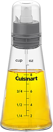 Cuisinart 2-In-1 Oil Mister And Pourer, 12 Oz, Clear