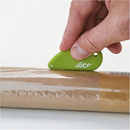 Slice Mini Safety Cutter With Ceramic Blade 1 14 x 2 716 Green - Office  Depot
