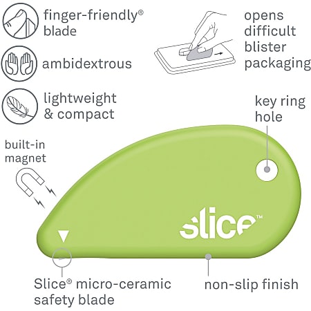 SLICE CUTTERS - CERAMIC BLADE RANGE - The Safety Knife Company