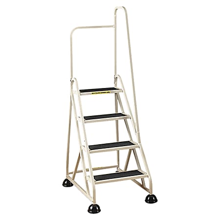 Cramer Stop Step 1041R Aluminum Right Handrail Step Ladder - ODP ...