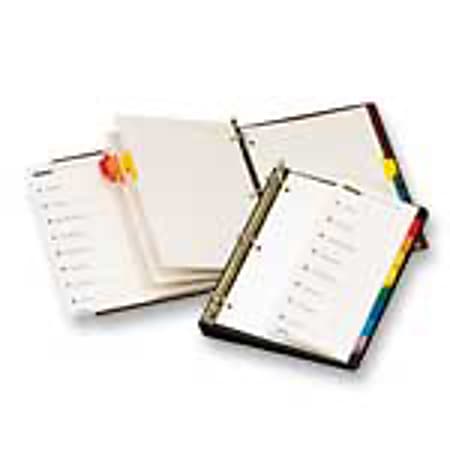 Cardinal® OneStep® Index System, 1-10 Tab, Multicolor