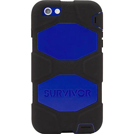 Griffin Survivor All-Terrain Carrying Case for iPhone - Black, Blue