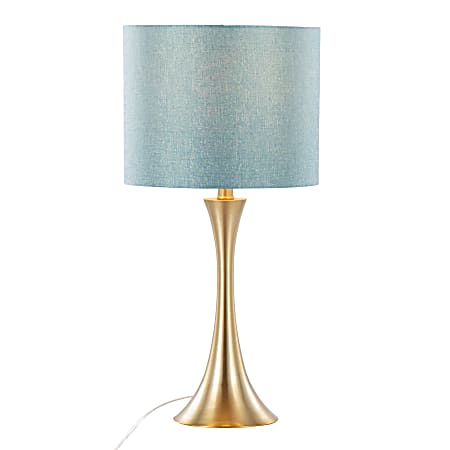 Teal gold lamp sale