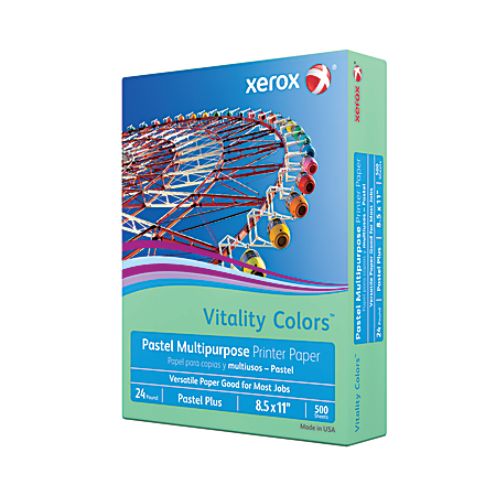 Xerox Vitality Colors Pastel Plus Color Multi Use Printer Copy