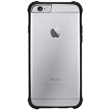 Griffin Survivor Core for iPhone 6 - For iPhone 6, iPhone 6S - Black, Clear - Shock Absorbing, Chip Resistant, Nick Resistant, Scratch Resistant, Shatter Resistant, Impact Resistant, Drop Resistant - Thermoplastic Polyurethane (TPU), Polycarbonate