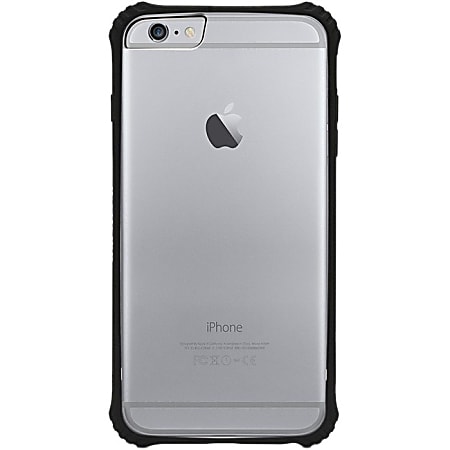 Griffin Survivor Core for iPhone 6 Plus - For iPhone - Black, Transparent - Drop Resistant, Shock Absorbing, Shatter Resistant, Chip Resistant, Nick Resistant, Scratch Resistant, Impact Absorbing - Polycarbonate, Thermoplastic Elastomer (TPE)