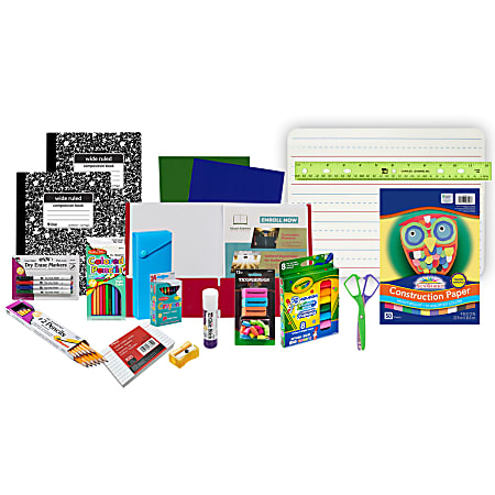 Basic 16-Piece School Kit, Grades K-2