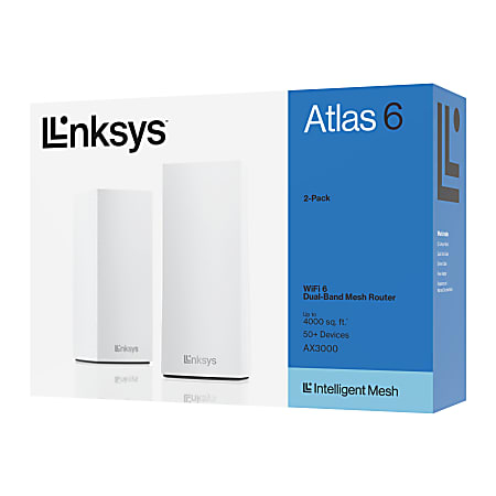 Linksys® VELOP Atlas 6 Wi-Fi System, Set Of