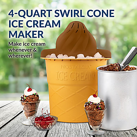 4 quart best sale ice cream maker