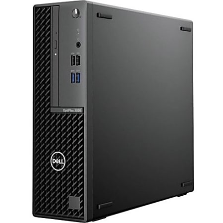 Dell OptiPlex 3000 3080 Desktop Computer - Intel Core i5 10th Gen i5-10500 Hexa-core (6 Core) 3.10 GHz - 8 GB RAM DDR4 SDRAM - 128 GB SSD - Small Form Factor - Windows 10 Pro 64-bit - Intel UHD Graphics 630 DDR4 SDRAM - DVD-Writer
