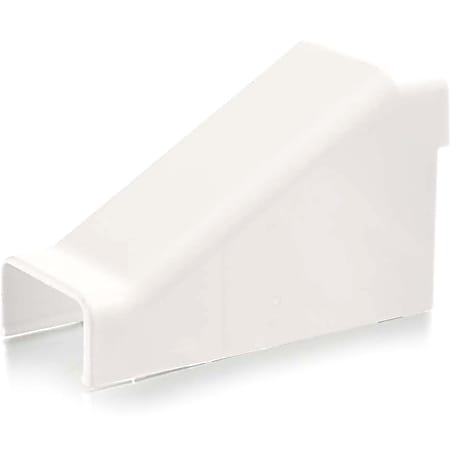 C2G Wiremold Uniduct 2800 Drop Ceiling Connector - White - Cable Ceiling Drop - White - 1 Pack - Polyvinyl Chloride (PVC) - TAA Compliant