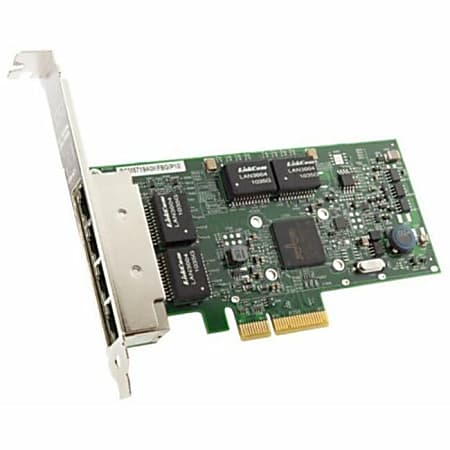 Broadcom BCM5719-4P - 4x 1GbE PCIe NIC - PCI Express 2.0x4 - 1 Gbit/s Data Transfer Rate - Broadcom 5719 - BCM95719A1904AC