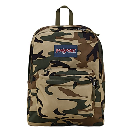 JanSport® SuperBreak® Backpack, Desert Beige Conflict Camo