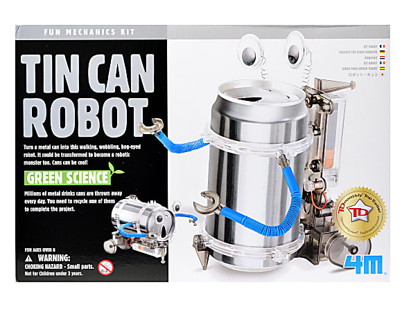 4Fun 4M Tin Can Robot Kit