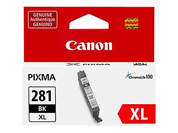 2037C001 (CLI-281) ChromaLife100 Ink, Black