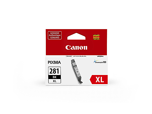 Canon Ink Tank, CLI-281, High-Yield, Black