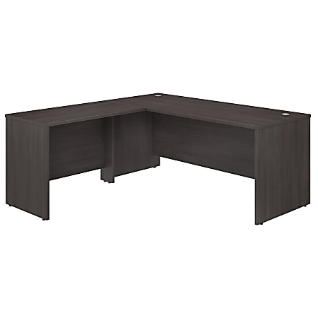 Bush Business Furniture Studio C 72"W L-Shaped Corner Desk With Return, Storm Gray, Standard Delivery