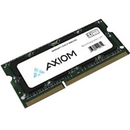 Axiom 4GB DDR3L-1600 Low Voltage SODIMM for Dell - A6909766, A6950118, A6951103 - 4 GB - DDR3 SDRAM - 1600 MHz DDR3-1600/PC3-12800 - 1.35 V - SoDIMM