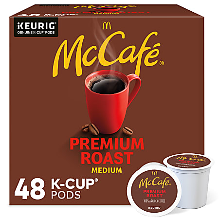 McCafe Premium K Cup Pods Box of 48