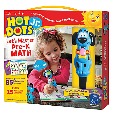 Hot Dots Jr. Preschool Set w/ Pete Pen by Educa tional Insight 