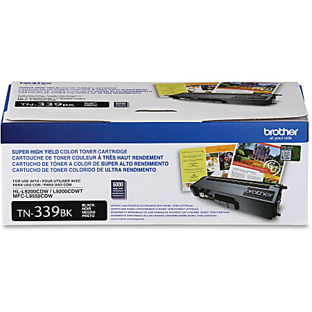Brother® TN-339 Black High Yield Toner Cartridge, TN-339BK