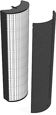 Pure Enrichment Genuine 2-in-1 True HEPA Replacement Filter, 17-3/4"H x 3-3/4"W