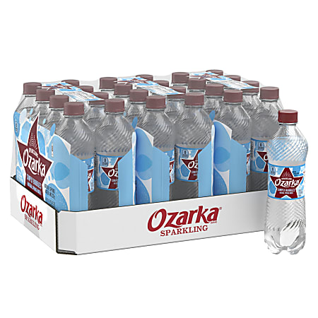 Regional Sparkling Spring Water, Simply Bubbles, 16.9 Oz, Case Of 24 Bottles