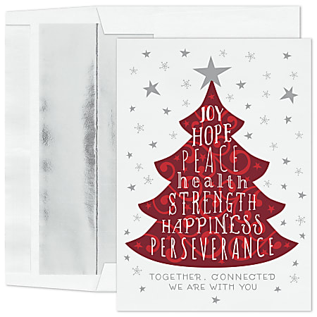Custom Full-Color Holiday Cards With Envelopes, 5-5/8" x