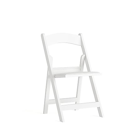 Flash Furniture Hercules Folding Chair, White