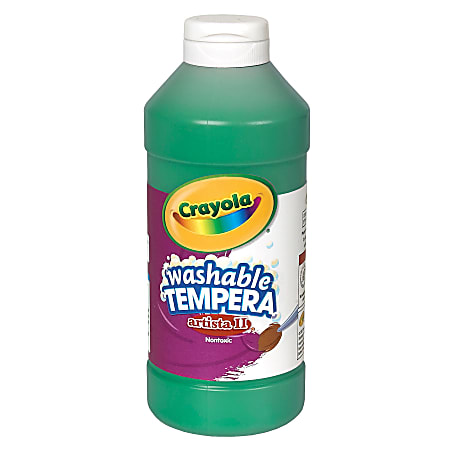 Crayola® Artista II® Tempera Paint, 16 Oz, Green