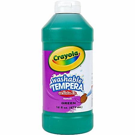 Crayola® Artista II® Tempera Paint, 16 Oz, Green