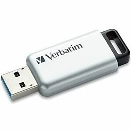 Verbatim Store 'n' Go Secure Pro 32GB USB 3.0 Flash Drive, Silver