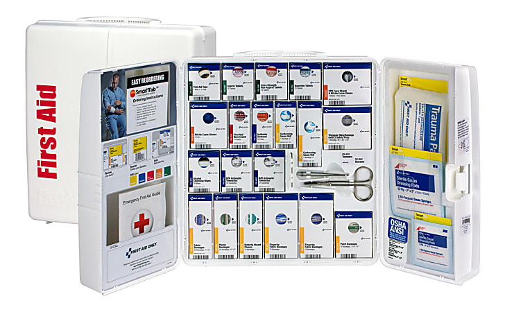 First Aid Only 245-Piece SmartCompliance First Aid Kit, White