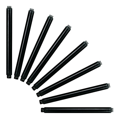Monteverde® Magnum-Size Fountain Pen Ink Cartridge Refills, Burgundy, Pack Of 8 Refills