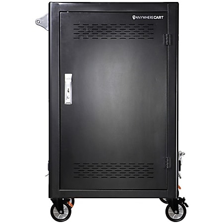 Anywhere Cart 30 Bay Pre-Wired USB-C Cart - 4 Casters - 4" Caster Size - Metal - 24.3" Width x 25.2" Depth x 44.9" Height - For 30 Devices