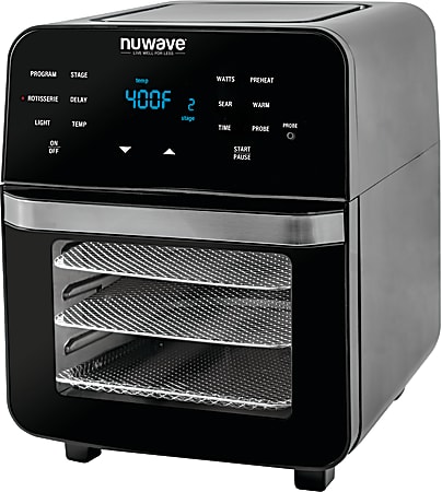 NuWave 6-Quart Black Air Fryer at