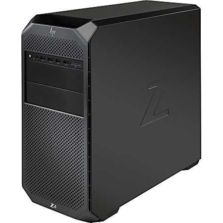 HP Z4 G4 Workstation - 1 x Intel Xeon Quad-core (4 Core) W-2123 3.60 GHz - 8 GB DDR4 SDRAM RAM - 256 GB SSD - Mini-tower - Black - Windows 10 Pro 64-bit - DVD-Writer - Serial ATA/600 Controller - 0, 1, 10 RAID Levels - English Keyboard - Gigabit Ethernet