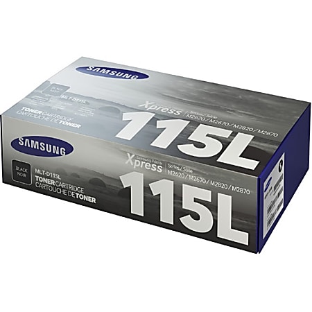 Samsung MLT-D115L High Yield Laser Toner Cartridge -