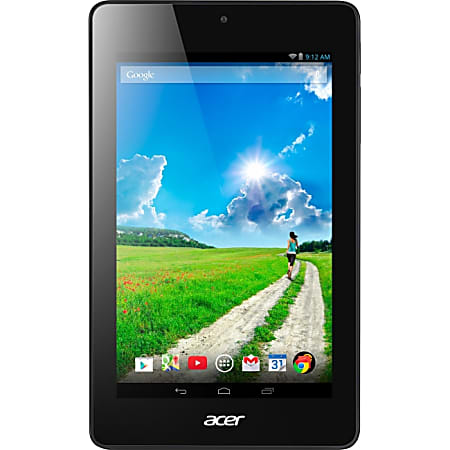 Acer ICONIA B1-730HD-13XE 8 GB Tablet - 7" - In-plane Switching (IPS) Technology - Wireless LAN - Intel Atom Z2560 Dual-core (2 Core) 1.60 GHz