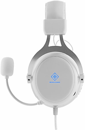 Deltaco Gaming Over Ear Stereo Corded Gaming Headset White GAM030W