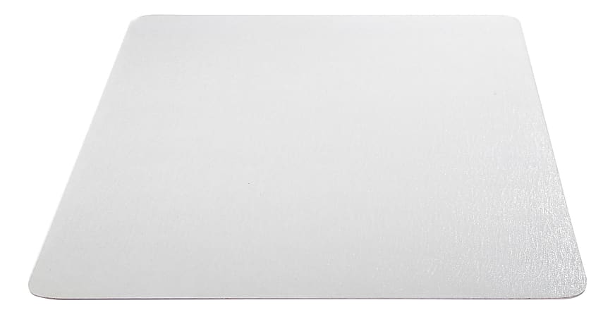 Swtroom Swroom Office Mat for Hard Floor (36 x 48 inch Rectangle), Transparent PVC Material, Office Chair Mat for Home and Office, White