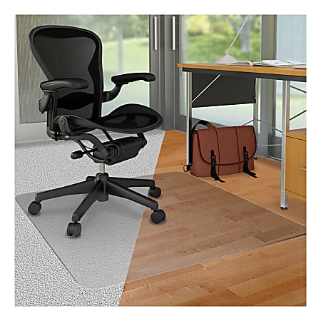 https://media.officedepot.com/images/f_auto,q_auto,e_sharpen,h_450/products/464318/464318_o04_deflecto_duomat_chair_mat_clear_121019/464318