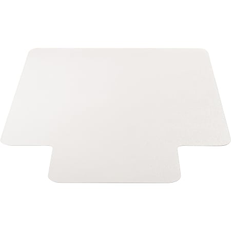 Deflecto DuoMat Chair Mat With Lip 45 W x 52 L Clear