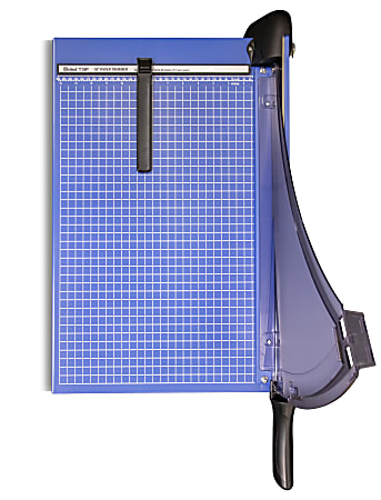 United Professional Guillotine Paper Trimmer, T18P, 18&rdquo;, Blue