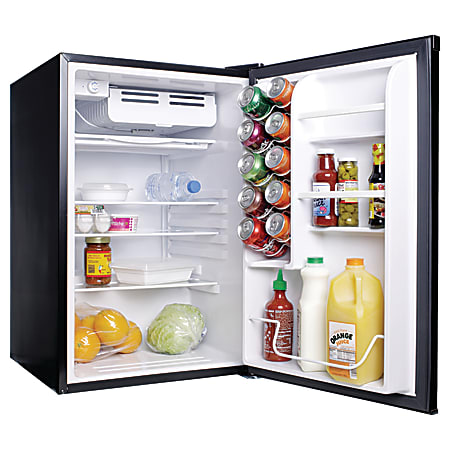 Haier 4.5 Cu Ft Compact Refrigerator Black - Office Depot