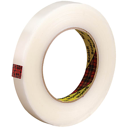Scotch® 865 Strapping Tape, 3" Core, 0.75" x 60 Yd., Clear, Case Of 48